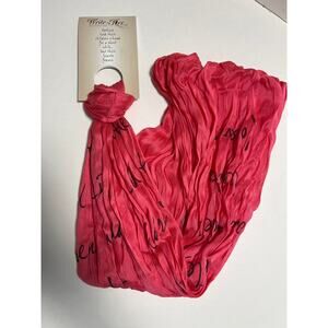 Infinity scarf “Mothers..children forever” Write‎ for her brand 28 inches long